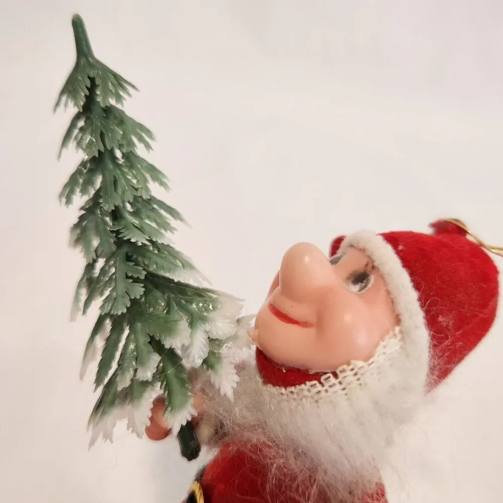 Vintage‎ MCM Elves Elf 1 with Tree 4